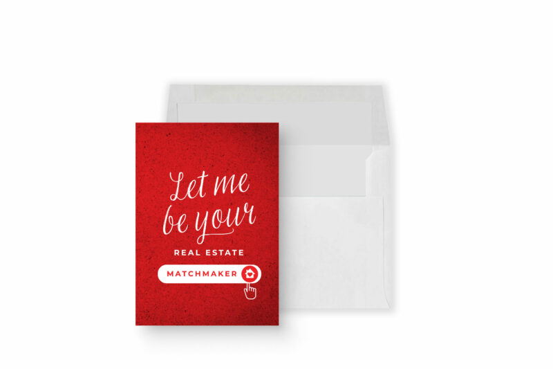 Let Me Be Your Real Estate Matchmaker - Greeting Cards