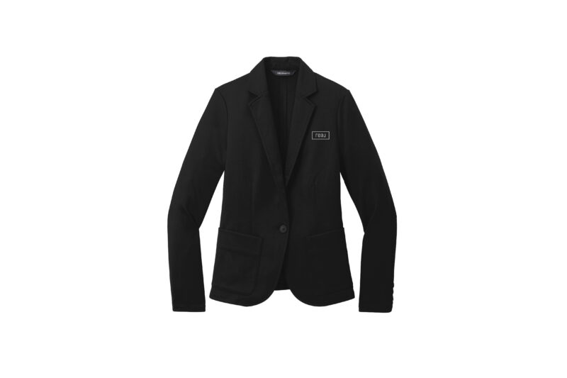 Real | Women’s Relaxed Knit Blazer - Image 2