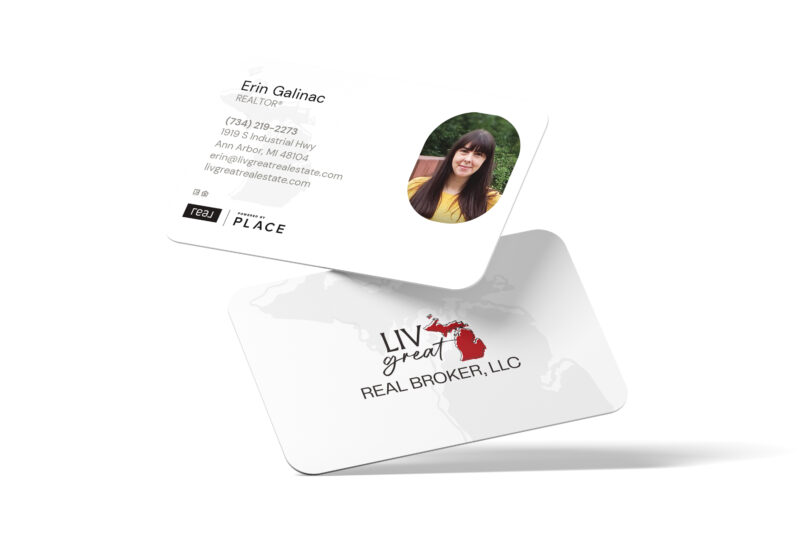 PLACE | Horizontal Liv Great Business Card