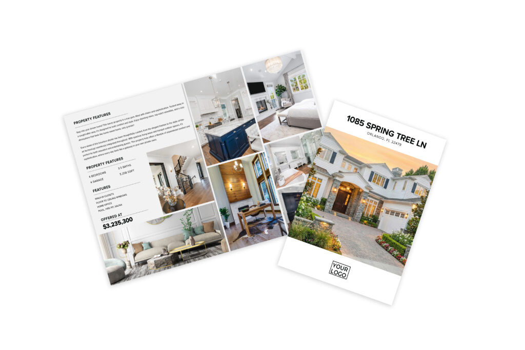 Keller Williams | 8.5 x 11 Property Listing Option 2